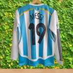 messi argentina jersey full sleeve