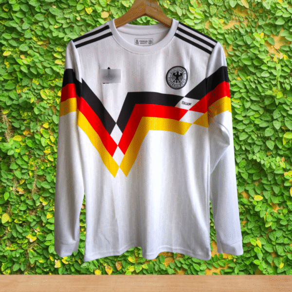 Best embroidery Germany jersey 1990 full sleeve