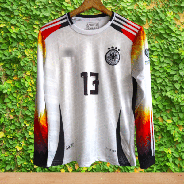 Best embroidery Germany muller jersey full sleeve