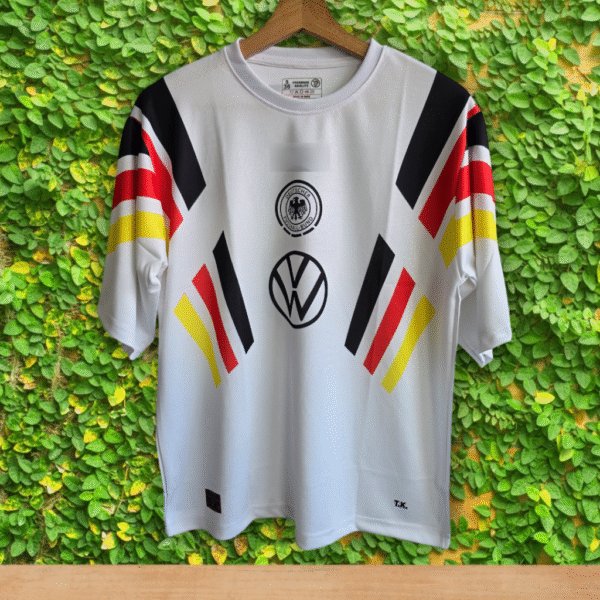 five sleeve Germany beckenbauer white