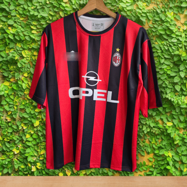 five sleeve ac milan Maldini jersey