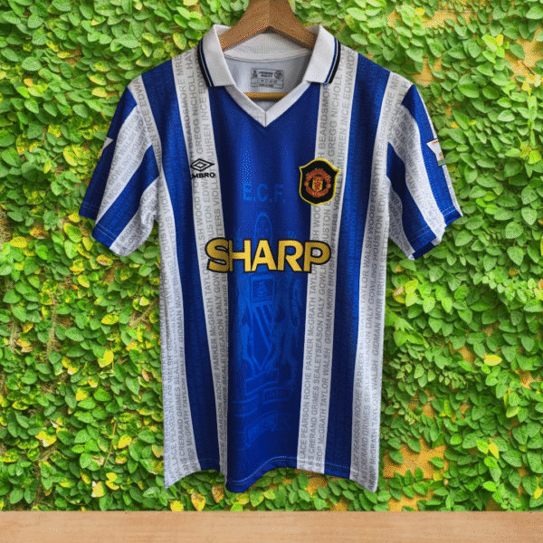 Bestembroidery Manchester United Beckham jersey coller