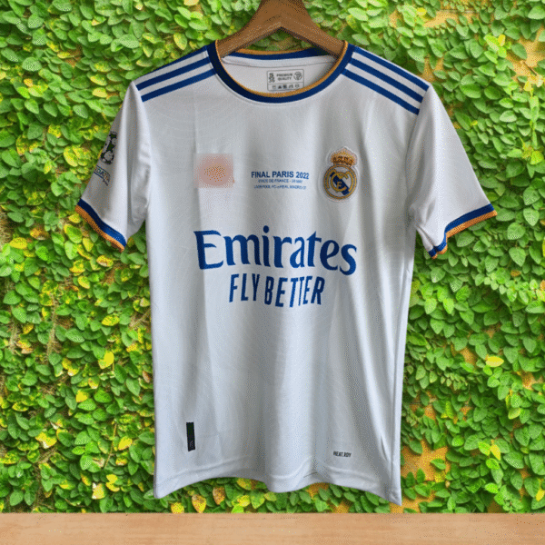Best embroidery real madrid benzema jersey