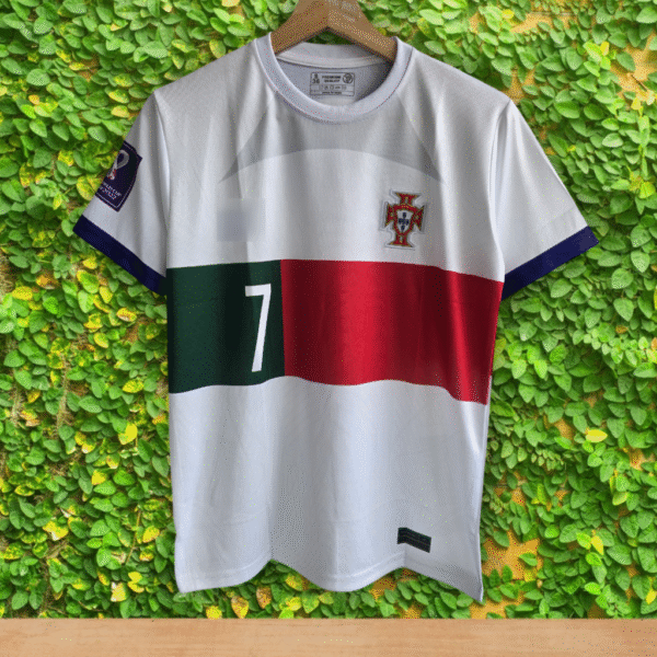 Best embroidery Portugal away Ronaldo jersey