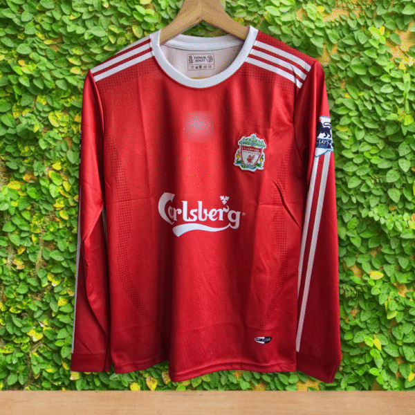 Best embroidery Liverpool home torres jersey full sleeve