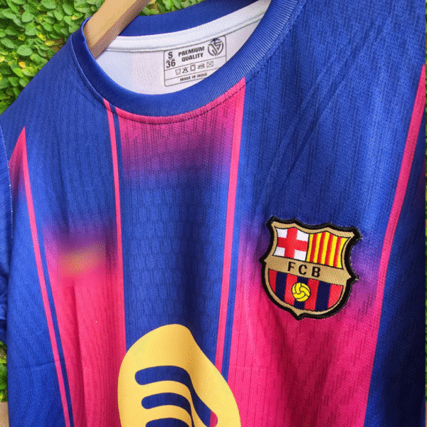 Best embroidery Barcelona home yamal jersey 2025-26