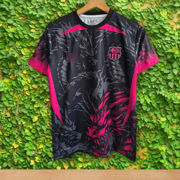 Best embroidery Barcelona dragon special edition jersey