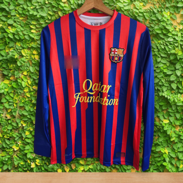 Best embroidery Barcelona messi jersey 2011-12