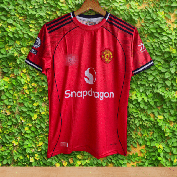 Best embroidery Manchester United home garnacho jersey 2025-26