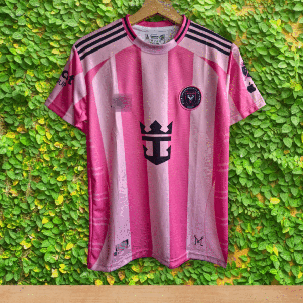 Best embroidery miami home messi jersey 2025-26