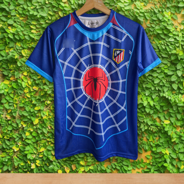 Best embroidery atletico Madrid spider jersey 2004