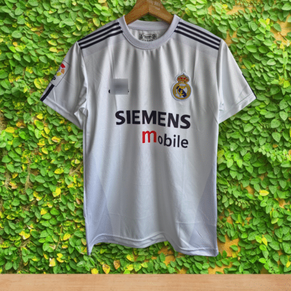 Bestembroidery real madrid Zidane jersey 2003-04