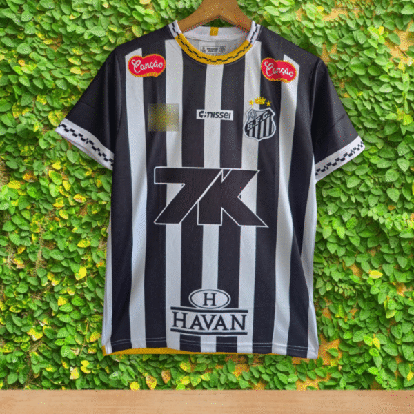 Best embroidery Santos neymar away jersey 2025-26