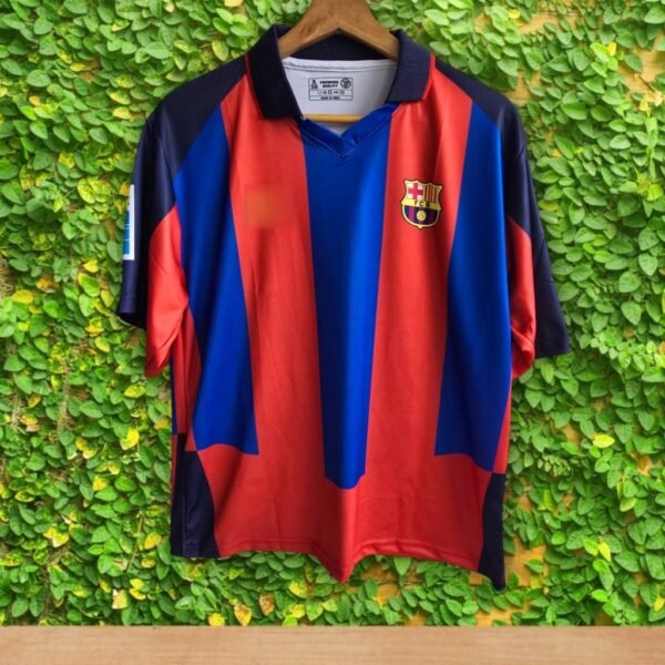 Best Five sleeve Barcelona Ronaldinho 2003 jersey