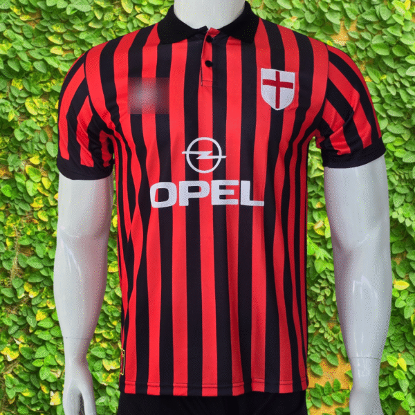 Best embroidery ac milan Maldini jersey 1992