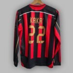 AC MILAN HOME KAKA JERSEY 2006 FULL