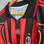 AC MILAN MALDINI JERSEY 2006 POLO NECK FULL