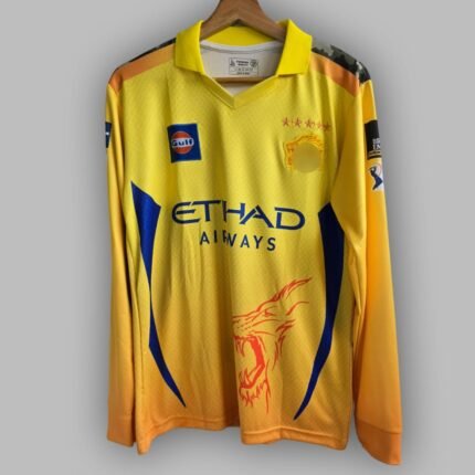 CHENNAI SUPER KING DHONI JERSEY 2025 FULL