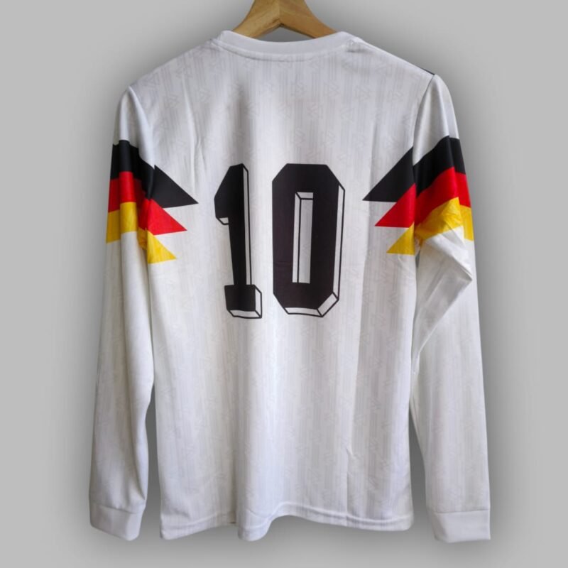 GERMANY 10 JERSEY WHITE FULL