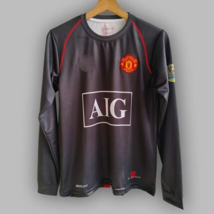 MANCHESTER AIG BLACK RONALDO JERSEMANCHESTER AIG BLACK RONALDO JERSEY 2008 FULLJERSEY 2008 FULL