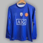 MANCHESTER AIG BLUE RONALDO JERSEY 2008 FULL