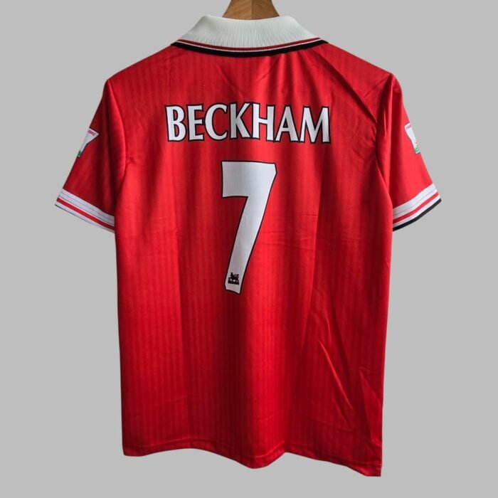 MANCHESTER SHARP BECKHAM POLO NECK RED