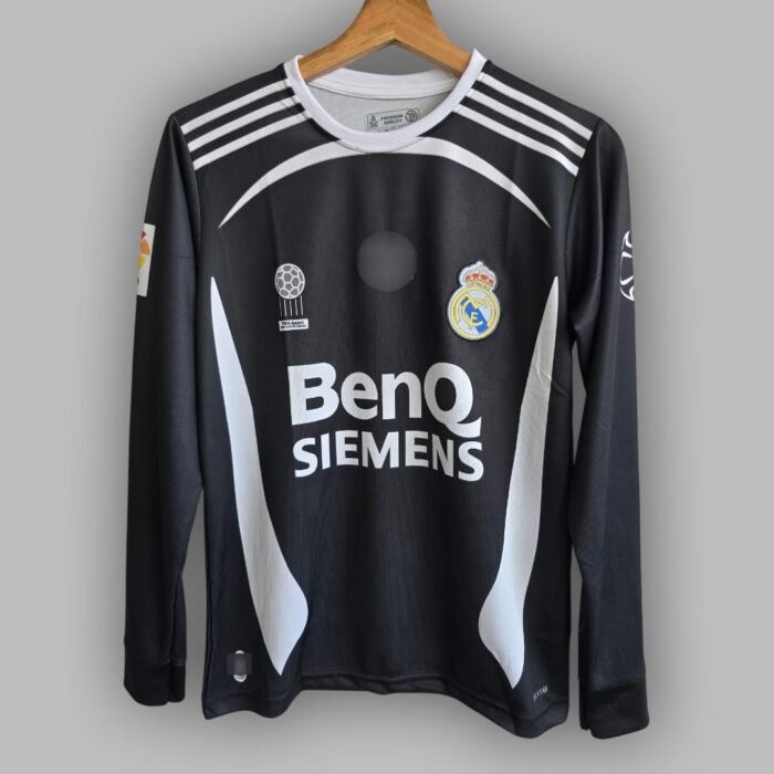 REAL MADRID BECKHAM JERSEY BLACK FULL (2) REAL MADRID BECKHAM JERSEY BLACK FULL (2)