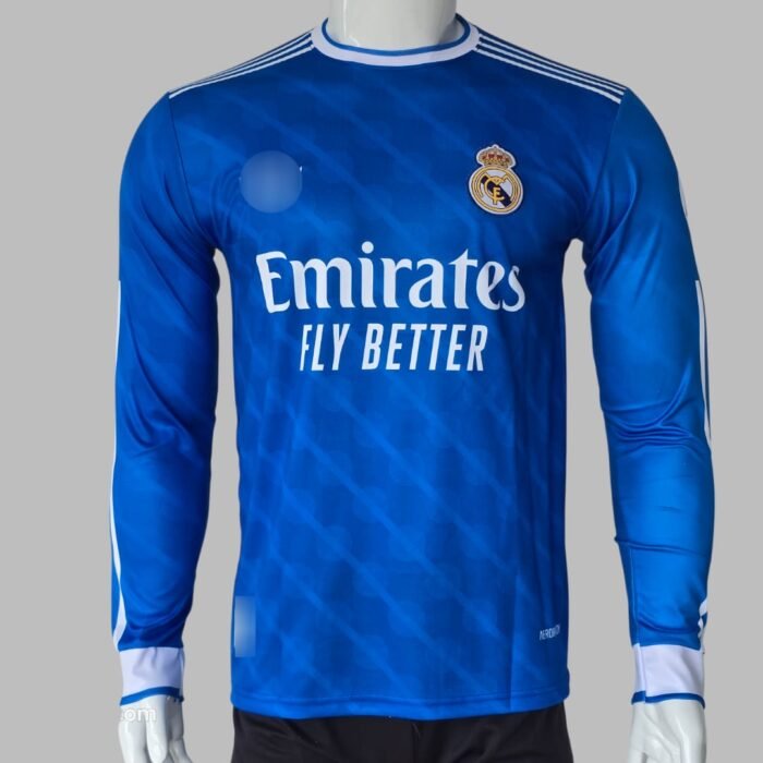 REAL MADRID BELLINGHAM JERSEY FULL BLUE (3) REAL MADRID BELLINGHAM JERSEY FULL BLUE (3)