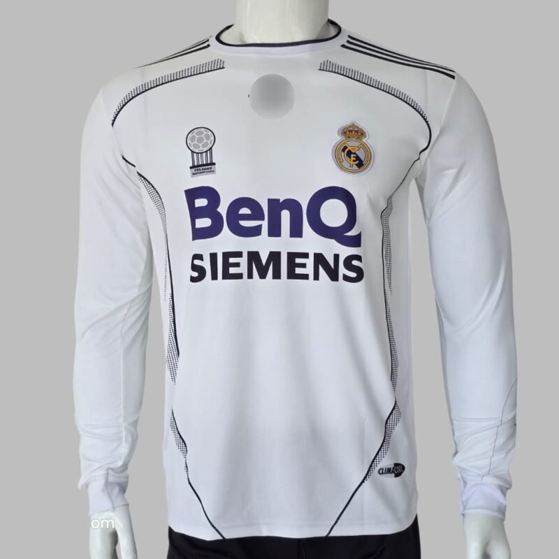 REAL MADRID BENQ BECKHAM JERSEY WHITE (2)
