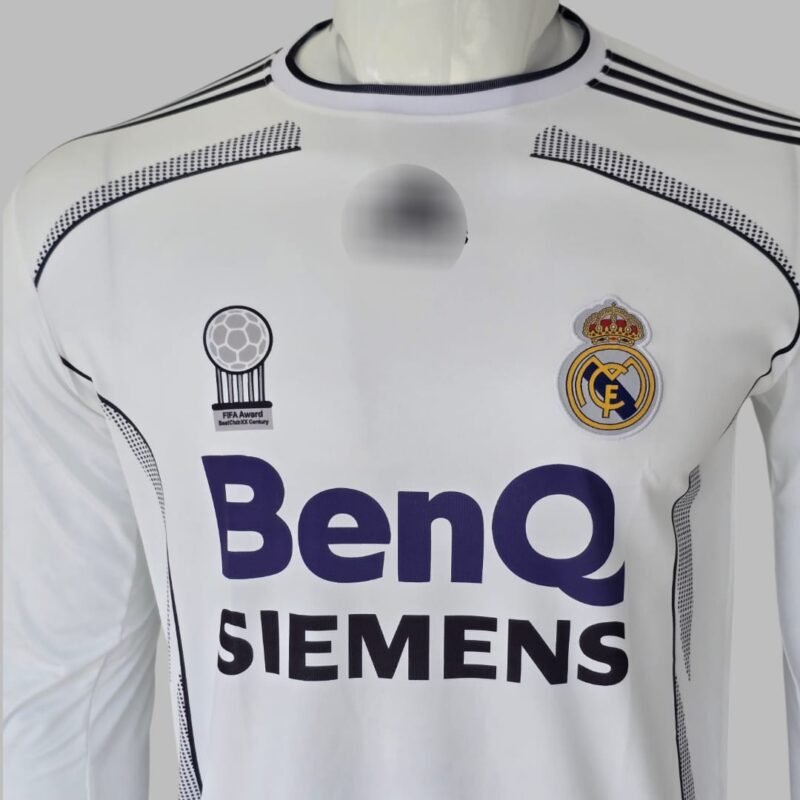 REAL MADRID BENQ BECKHAM JERSEY WHITE (2)