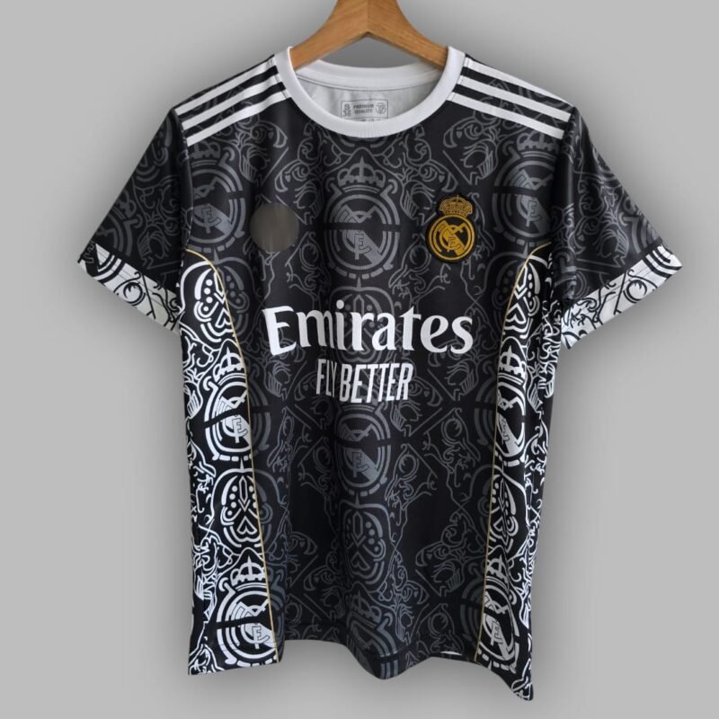 REAL MADRID SPECIAL EDITION JERSEY BLACK (3)
