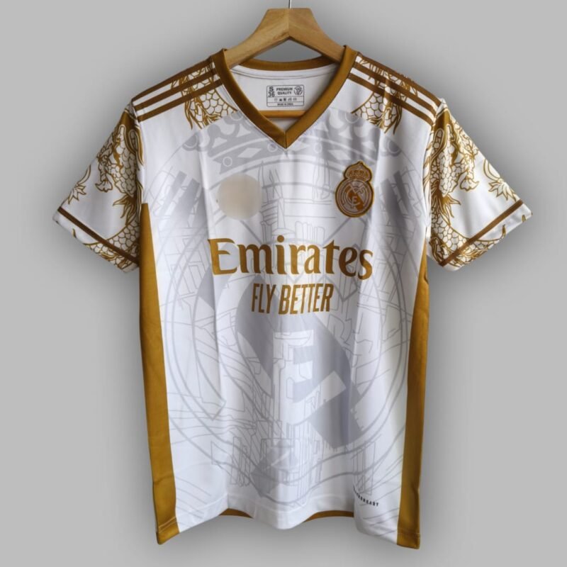 REAL MADRID SPECIAL GOLD JERSEY