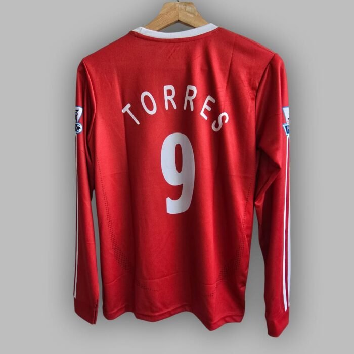 REAL MADRID TORRES JERSEY RED FULL (3)