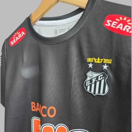 SANTOS AWAY NEYMER JERSEY 2012 BLACK