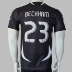 real madrid benq beckham jersey black (3)