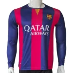 FC Barcelona 2014/2015 Season full sleeve Home Football Jersey
