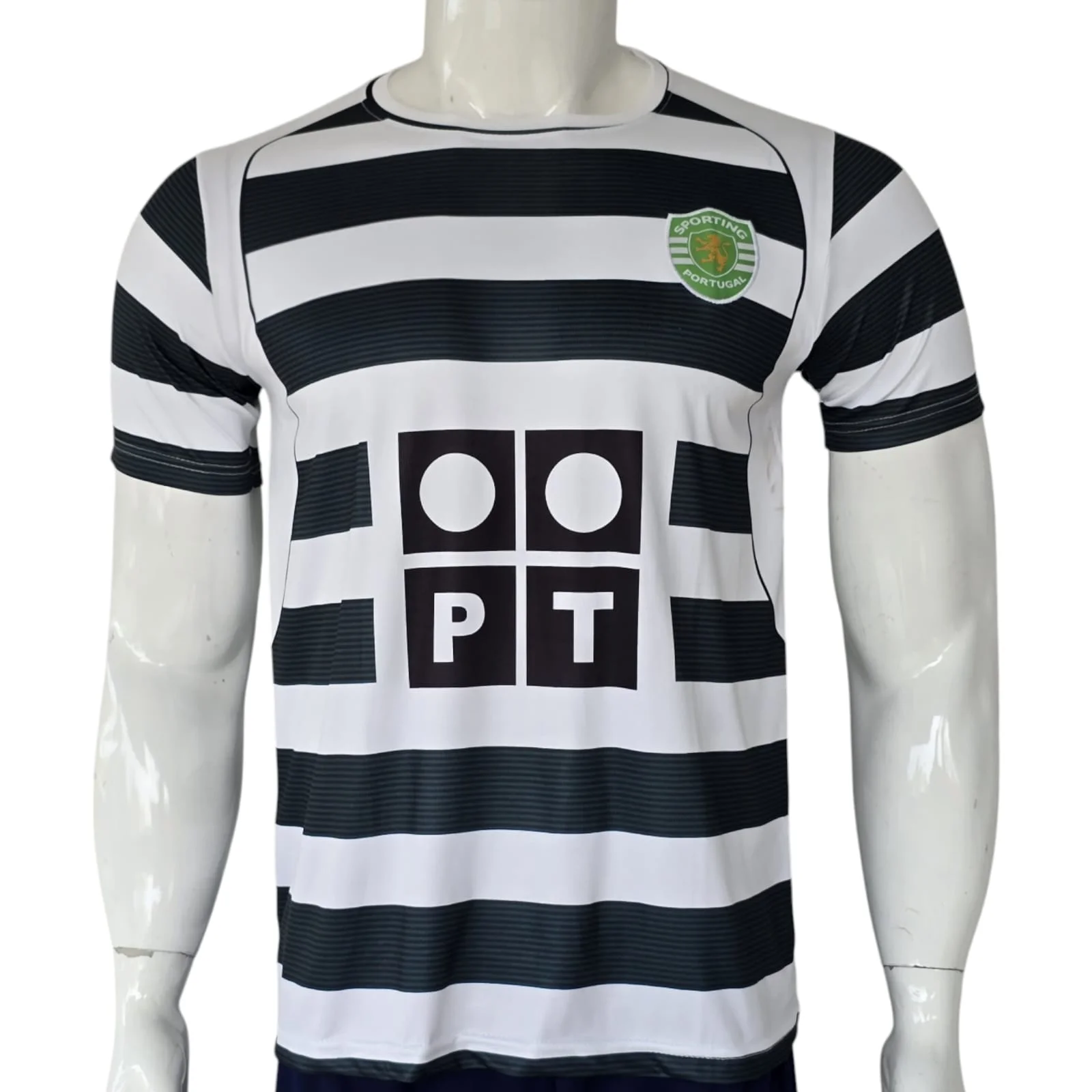 WhatsApp Image 2026-09-03 at 11.37.14 AM Sporting CP 2002-03 Retro Special Black & White Jersey - Image 1