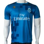 Real Madrid 2017-18 Third Retro Jersey.