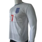 England 1999-2001 Home Retro Long Sleeve Jersey - Image 2