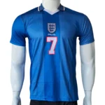 England 1996 Retro Away Indigo Football Jersey