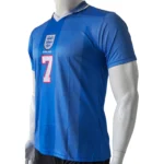 England 1996 Retro Away Indigo Football Jersey - Image 2