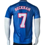 England 1996 Retro Away Indigo Football Jersey - Image 3