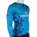 Real Madrid CF 2017/2018 Third Football Jersey – Long Sleeve Edition - Image 3