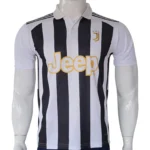 Juventus Classic Polo Collar Home Jersey - Black & White 2026-27