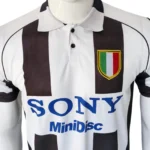 Juventus 1997–98 "Scudetto & Zidane Era" Polo neck Home Jersey - Image 2