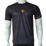 Portugal Cristiano Ronaldo (CR7) "GOAT" Special Black Concept Jersey