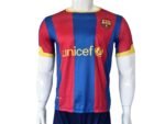 FC Barcelona 2010-11 Retro Home Short Sleeve Jersey – Unicef Sponsor Edition