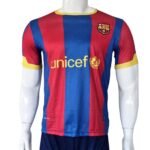 FC Barcelona 2010-11 Retro Home Short Sleeve Jersey – Unicef Sponsor Edition