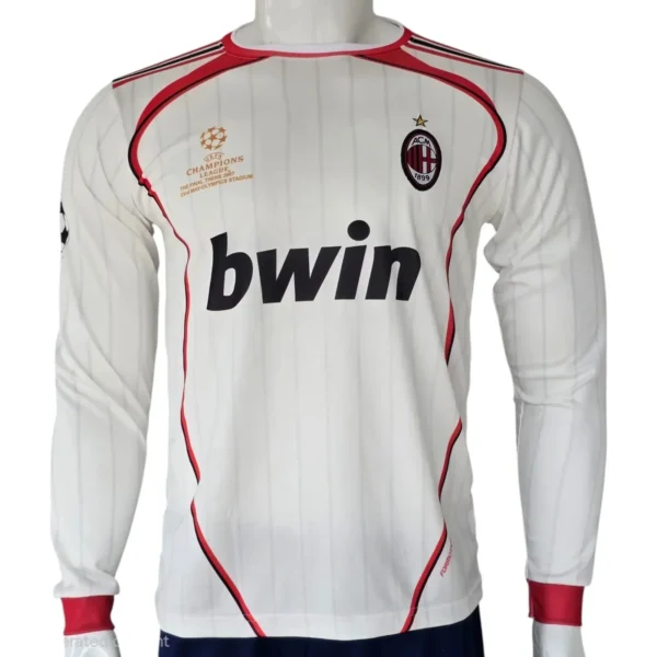 AC Milan 2006/07 White Away Maldini Jersey