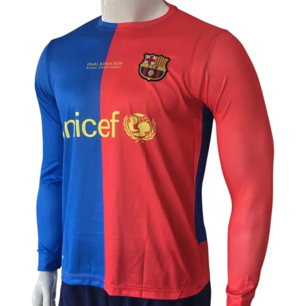 FC Barcelona 2008/09 Long Sleeve Jersey side view